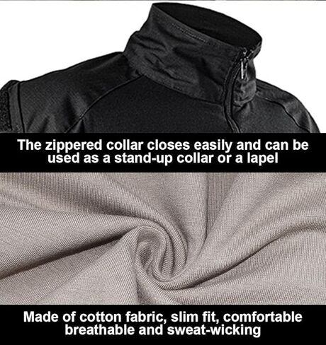 H World Shopping Hanstrong Gear Tactical Hounting Military Long Sleeve Shirt مع منصات الكوع in Kuwait