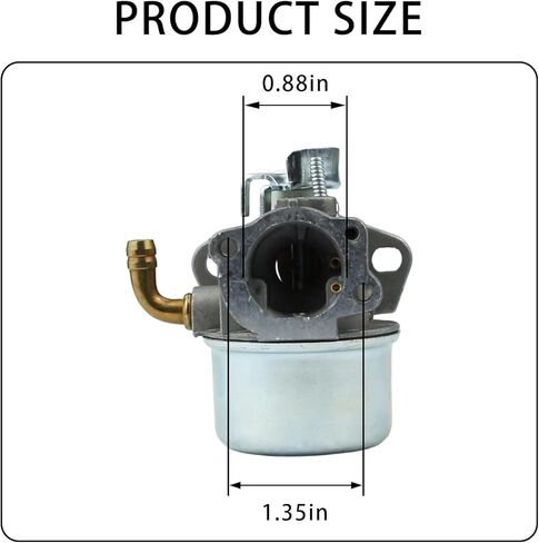 798653 Carburetor compatible with Craftsman 917.297020 825 series 14 inch rear tine tiller, for craftsman 825 series tiller carburetor in Kuwait