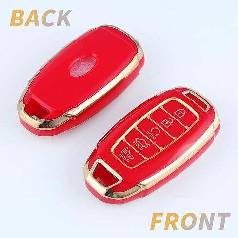 for Hyundai Key Fob Cover,Soft TPU 360 Degree Protection for 2019 2020 2021 2022 Hyundai in Saudi Arabia