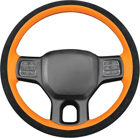 MEWANT Steering Wheel Cover for Dodge RAM 1500/1500 Classic / 2500/3500 / 5500 Car Steering Wheel Wrap in Saudi Arabia