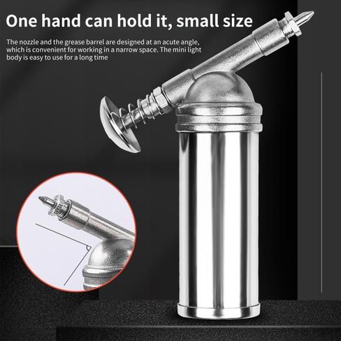 80cc Capacity 1000PSI Output Pressure Oiler Mini Grease Gun Machine Handheld High Pressure Oiler Hand Tools in Saudi Arabia