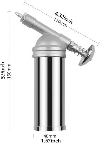 80cc Capacity 1000PSI Output Pressure Oiler Mini Grease Gun Machine Handheld High Pressure Oiler Hand Tools in Saudi Arabia