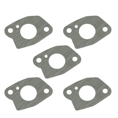 FLYPIG Carburetor Gasket for Honda GX200 6.5 HP GX160 5.5 HP GX120 GX110 Engine Lawn Mower Carb Mounting Gaskets 5 Packs Silver in Saudi Arabia