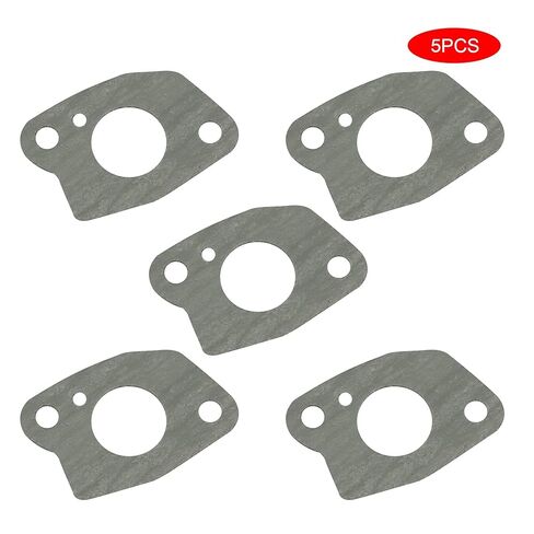 FLYPIG Carburetor Gasket for Honda GX200 6.5 HP GX160 5.5 HP GX120 GX110 Engine Lawn Mower Carb Mounting Gaskets 5 Packs Silver in Saudi Arabia