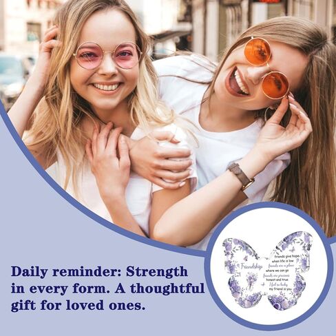 Friendship Gifts for Women Best Friend Birthday Galentines Day Gifts for Women Friends Special Bestfriend Gift Ideas for Friend Female Besties Unique Butterfly Gift for Friends in Kuwait