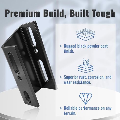 دعامات إسقاط قضيب أمامي، متوافقة مع 1967-1987 Chevy/GMC C10/K10 (موديل 1019)، أسود in Kuwait