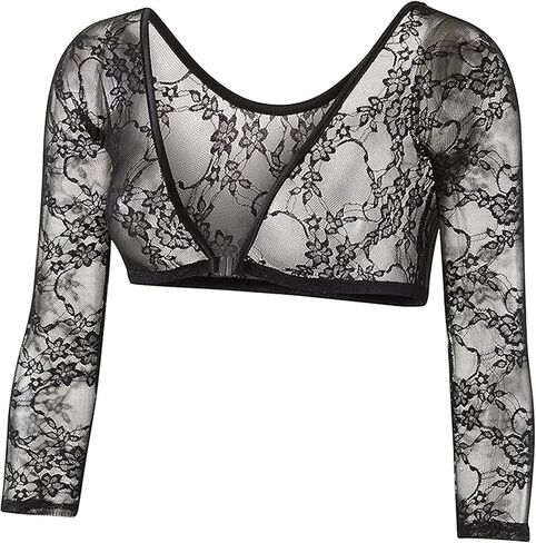 Women's Basic 3/4 Length Slip-on Lace Sleeves in Kuwait