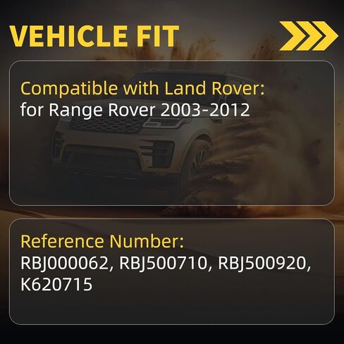 Front Lower Control Arm w/Ball Joint Fit for Land Rover Range Rover 2003 2004 2005 2006 2007 2008 2009 2010 2011 2012 RBJ000062 RBJ500710 K620715-2 Set Suspension Kit in Kuwait