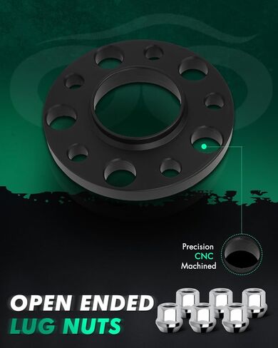 SCITOO 2Pcs 5x120 Wheel Spacers 15mm Bore 72mm Studs 12x1.5 5 Lug Wheel Spacers in Saudi Arabia