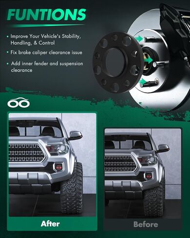 SCITOO 2Pcs 5x120 Wheel Spacers 15mm Bore 72mm Studs 12x1.5 5 Lug Wheel Spacers in Saudi Arabia