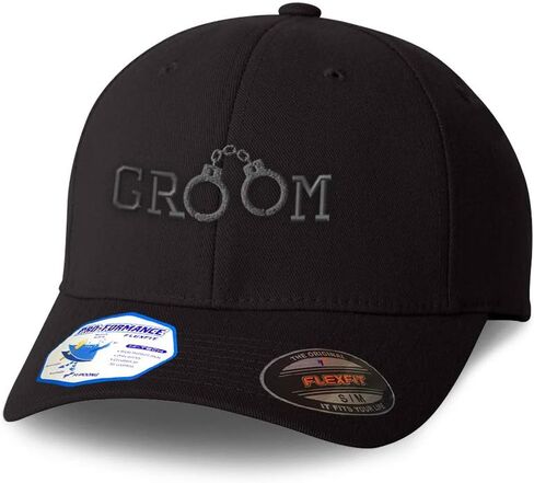 Custom Flexfit Hats for Men & Women Groom A Embroidery Dad Baseball Cap in Saudi Arabia