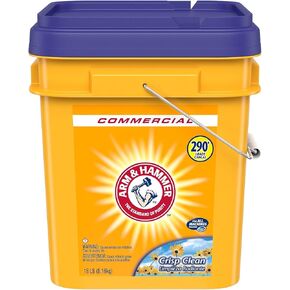 Arm & Hammer 33200-01001 Powder Laundry Detergent, Crisp Clean, 18lb Pail in Kuwait
