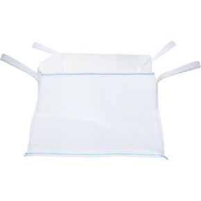 DURASACK Concrete Washout White Bag 130-Gallon Open Top Flat Bottom Woven Polypropylene Construction Demo Contractor Bag with Plastic Liner in Kuwait