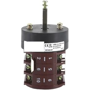 1pcs KDHC-40/3 690V 40A 3 Position Adjustable Rotary Changeover Cam Switch For Tire Removal/Gas Shielded Welding Machine in Kuwait