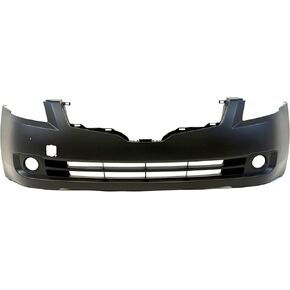 FitParts Compatible With Front Bumper Cover Fascia 2007-2009 Nissan Altima CAPA Base Hybrid SE S SL Sedan 07-09. New, Primed and Ready for Paint. With Fog Light Holes. NI1000240 62022JA040 2008 in Kuwait