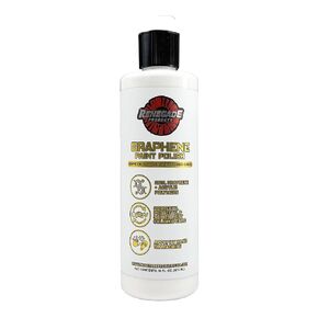 Renegade Products Graphene + Ceramic Light Paint Polish 16 oz | Corrects, Protects & Enhances White, Silver & Light-Colored Cars | SiO2 + Graphene Shine & Swirl Reduction | Apply by Hand or Machine in Kuwait