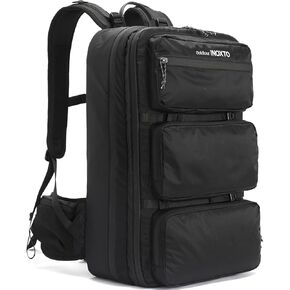 IX INOXTO Travel Laptop Backpack,15.6 Inch Business Flight Approved Carry on Backpack,Large Anti Theft Backpack College Computer Bag for Men Women,Black in Kuwait