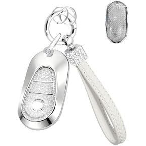 Key Fob Cover Compatible with Mercedes GLC 300 W206 C300 C43 S580 CLE MB EQS EQE350 GLE Case TPU Protector Holder in Saudi Arabia