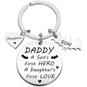 Fathers Day Gift from Kids Fathers Day Gift for Dad from Twins Father Day Gifts Keychain Twin Dad Gifts Daddy Keychain Birthday Thanksgiving in Kuwait