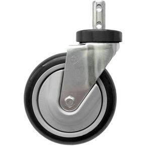 R&B Wire CSTR88G-4PK 5 بوصة. نظام العجلات النظيفة Mega-Caster Gray - عبوة من 4 قطع in Kuwait