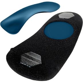 OS1st Orthotic Socks – Sockless Insole Liner for Arch Supports | Cushioned Insole Socks for Inserts | Barefoot Shoe Insert with Silicone Grip | Washable Shoe Liner, Black 1 Pair (Medium) in Kuwait