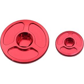 Motorcycle CNC Engine Timing Cover Cap Plug Set For Honda CRF150R CRF230F CRF250R CRF1000L 2002 2003-2019 distintivo(Silver) in Saudi Arabia