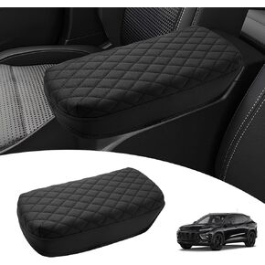 Custom Fit for Center Console Cover 2002-2012 Dodge Ram 1500 2500 3500 Armrest Cushion Pad Cover PU Leather Ram Accessories Anti-Scratch Black in Kuwait