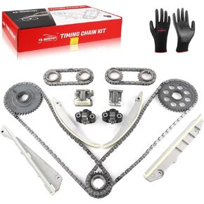 Engine Timing Chain Kit W/Guide & Tensioner & Sprocket [fits DOHC,V8 4.6L] Compatible with Lincoln Aviator,Compatible with Ford Mustang Cobra Mach Cobra SVT,Compatible with Mercury Marauder in Kuwait