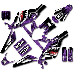 Purple Camo Savage Racing Graphic kit fit Sur-Ron Light Bee All Years Surron in Kuwait