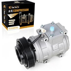 AC Compressor with Clutch Compatible with 1998-2003 Toyota Sienna 3.0L, 88320-08010 with 1-Pin Plug in Kuwait