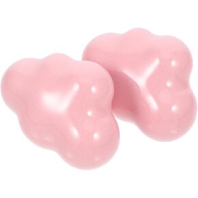 Cloud Shape Ceramic Drawer Pulls 2pcs, Cute Kitchen Cabinet Hardware Handles for ’ Room, Nursery Dresser Door Knobs in Light Pink in Kuwait