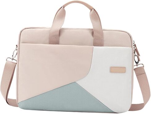 Uonlytech Laptop Carrying Tote Bag for Women Business Briefcase with Double Zippers Shockproof Lining Water Resistant Tablet Case for Office and Travel in Saudi Arabia