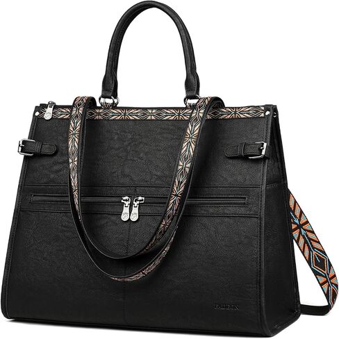 FADEON Laptop Bag for Women & Crossbody Bags Black Collection in Kuwait