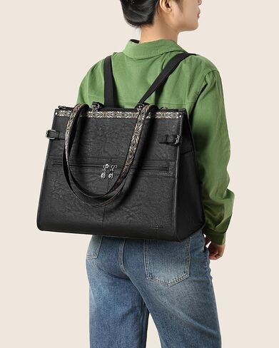 FADEON Laptop Bag for Women & Crossbody Bags Black Collection in Kuwait