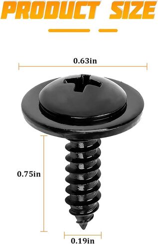 20PCS Car Splash Shield Liner Screw U Nut Kit, Phillips Truss Head Sems Wheelhose Liner Screws Replaces 90308-SB2-013 90114-SE0-000, Compatible with S2000 Element RSX in Saudi Arabia