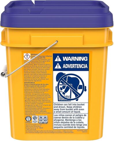 Arm & Hammer 33200-01001 Powder Laundry Detergent, Crisp Clean, 18lb Pail in Kuwait