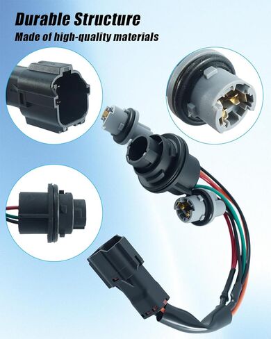Rear Tail Light Lamp Socket Wiring Harness Fit for Kia Sportage 2014-2016, Replace 92480-3W520 in Saudi Arabia