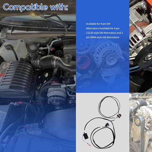 Flex Fuel & Alternator Harness Fit Ho-lley EFI Sniper Terminator X(60″ Length) in Saudi Arabia