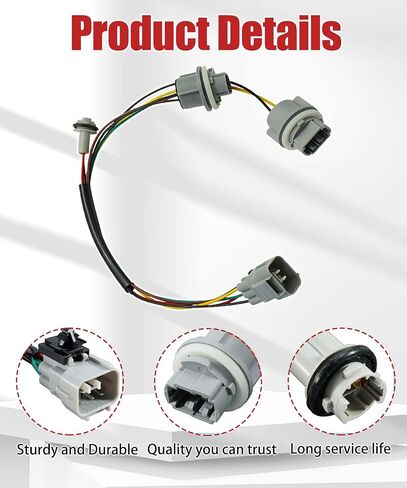 81555-04150 الخلفية الذيل ضوء المصباح المقبس تسخير يناسب لتويوتا تاكوما 2005-2015 لمبة المقبس تسخير ضفيرة الضوء الخلفي سلك in Kuwait