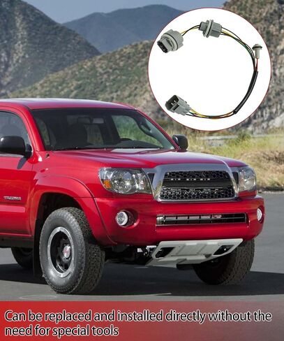 81555-04150 الخلفية الذيل ضوء المصباح المقبس تسخير يناسب لتويوتا تاكوما 2005-2015 لمبة المقبس تسخير ضفيرة الضوء الخلفي سلك in Kuwait