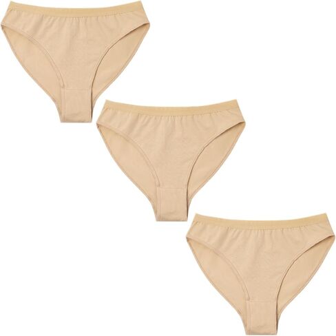KUKOME Ballet Dance Underwear High Cut Cotton Dance Briefs Shorts for Women Girls in Kuwait