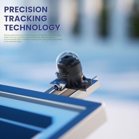 Dual-Axis Solar Tracker Controller Kit – Auto Sun Tracking with LCD, Wind Sensor & Remote – Boost Solar Panel Efficiency for Off-Grid, RV, Farm & DIY Systems in Kuwait