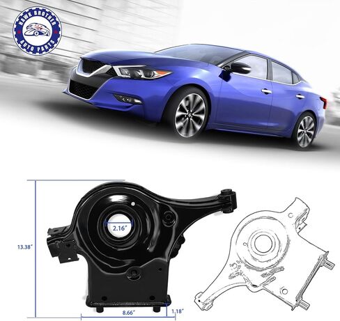 طقم التعليق الخلفي لذراع التحكم السفلي الأيسر ذراع زائدة للسائق لاستبدال 2013-2018 Nissan Altima (2.5L / 3.5L V6) و2016-2021 Nissan Maxima (3.5L V6) 551B1-3TA0D in Saudi Arabia