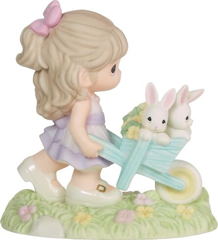 Precious Moment 222015 Wishing You Bunny Kisses and Springtime Wishes Porcelain Figurine in Saudi Arabia