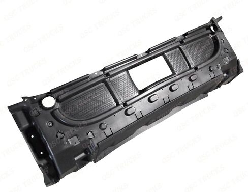 QSC قطع غيار الشاحنات 6 قطع مجموعات مصدات مع كروم + مصابيح ضباب LED لـ Freightliner Cascadia 08-17 in Kuwait
