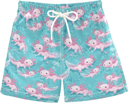 Pigsaly Retro Race Cars Boys Swim Trunks Machinery Trucks Toddler Beach Board Shorts Baby Summer Bathing Suit XS Multicoloured in Saudi Arabia