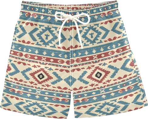Pigsaly Retro Race Cars Boys Swim Trunks Machinery Trucks Toddler Beach Board Shorts Baby Summer Bathing Suit XS Multicoloured in Saudi Arabia