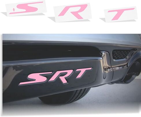 Reflective Concepts SRT Hitch Bezel Inlay Decal fits 2012-2021 Jeep Grand Cherokee SRT - (Color: Gloss Red) in Saudi Arabia