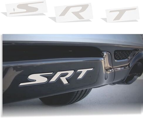 Reflective Concepts SRT Hitch Bezel Inlay Decal fits 2012-2021 Jeep Grand Cherokee SRT - (Color: Gloss Red) in Saudi Arabia