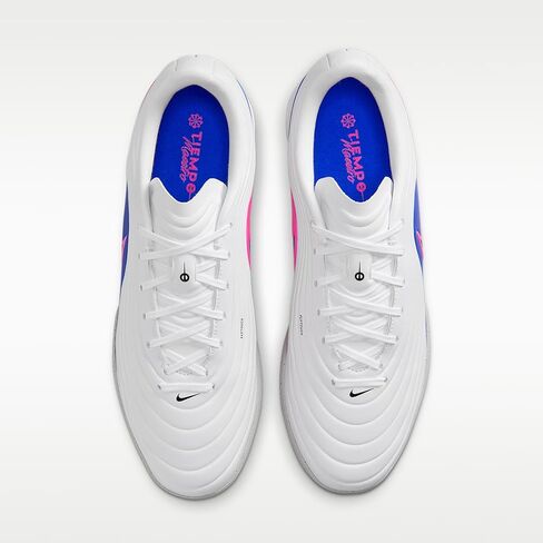 Nike Tiempo Maestro Academy Turf Low-Top Soccer Shoes (White/Racer Blue/Pink Blast/Black) in Saudi Arabia
